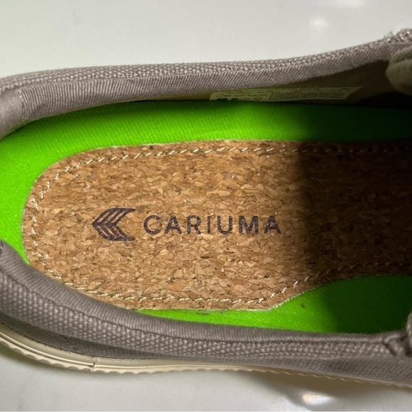 Cariuma OCA Mystic Grey Low Canvas Sneakers Women 8 - Picture 6 of 9